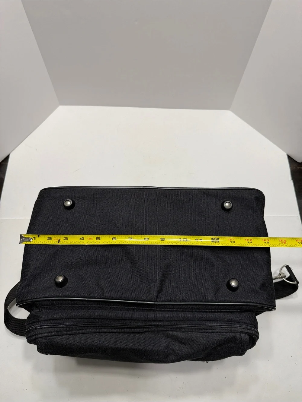 American Flyer Black Men's Laptop Messenger Bag with Adjustable Shoulder Strap